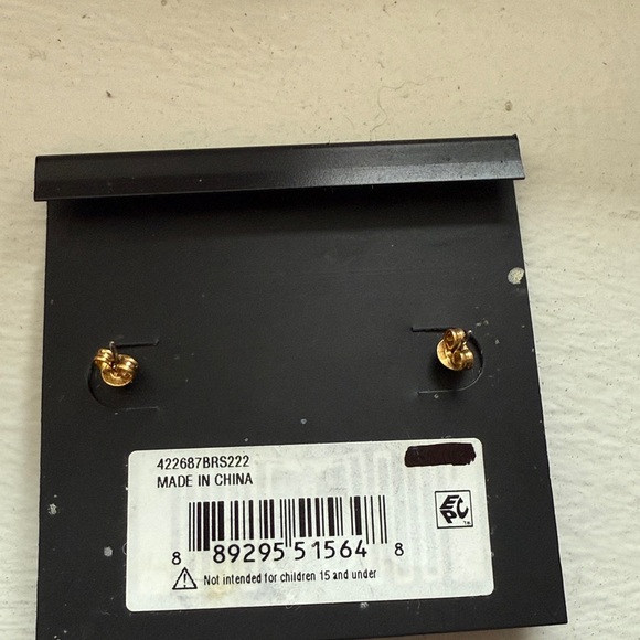 Coach Signature Tabby Stud Earrings NWT - Picture 5 of 5